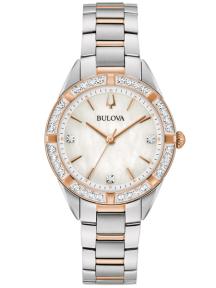 Bulova Sutton Classic 98R281 Horloge met Diamant