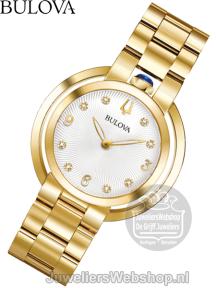 Bulova Rubaiyat 97P125 Horloge met Diamant