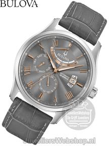 Bulova Wilton Classic Automaat 96C143 Horloge