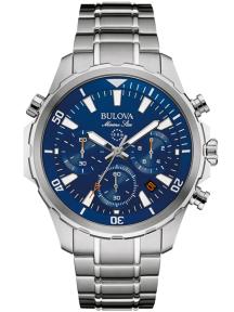 Bulova Marine Star 96B256 Horloge Blauw