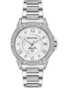 Bulova Marine Star 96R232 Horloge met Diamant