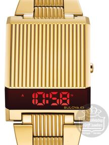 Bulova Archive Computron 97C110 Horloge Goud