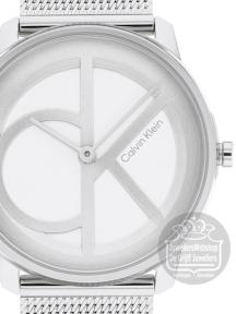 Calvin Klein CK25200032 Iconic Mesh Horloge Dames Zilver