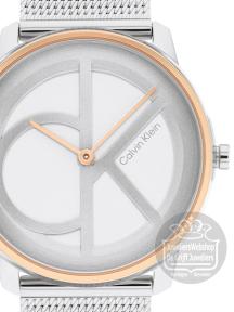 Calvin Klein CK25200033 Iconic Mesh Horloge Dames Bicolor