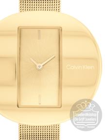 Calvin Klein CK25200146 Circular Mesh Horloge Dames Goud