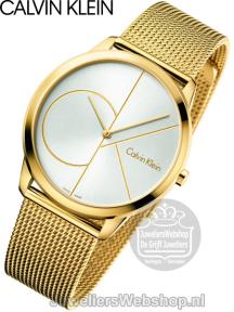 Calvin Klein Minimal Gent Goud K3M21526