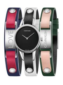 calvin klein my calvins k9d231ly horloge zwart set