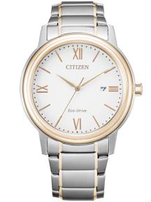 citizen eco drive sport horloge AW1676-86A Bicolor