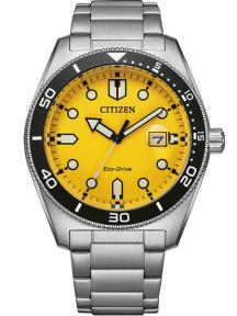 citizen eco drive horloge AW1760-81Z Geel