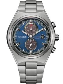 citizen CA7090-87L chrono herenhorloge titanium zwart