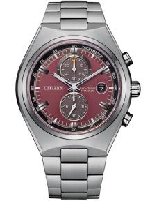 citizen CA7090-87X chrono herenhorloge titanium zwart