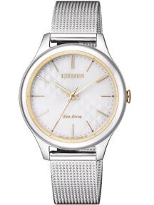 citizen elegance dameshorloge em0504-81a eco drive