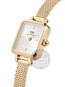 Daniel Wellington Quadro Mini Evergold horloge DW00100656