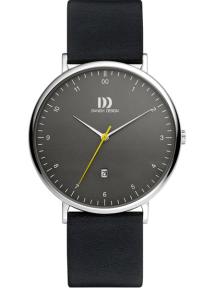 danish design IQ14Q1188 herenhorloge staal zwart