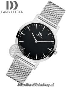 danish design 1235 dameshorloge edelstaal zilver