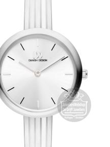 danish design 1262 dames horloge zilverkleurig