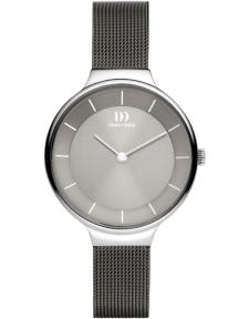 danish design IV64Q1272 dames horloge staal grijs