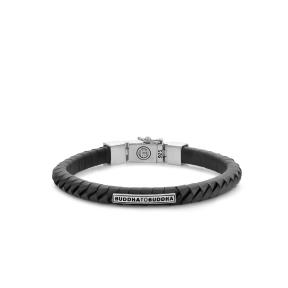 Buddha to Buddha Komang Small Leather Black Armband 162BL