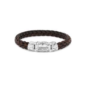 Buddha to Buddha armband Mangky Small Leather Brown 126BR