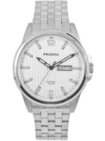 Prisma Herenhorloge P.1663 Pattern Steel Zilver