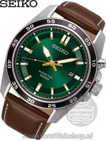 Seiko horloge SKA791P1 kinetic Groen