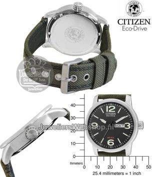 Citizen BM8470-11EE horloge Eco-Drive Groen