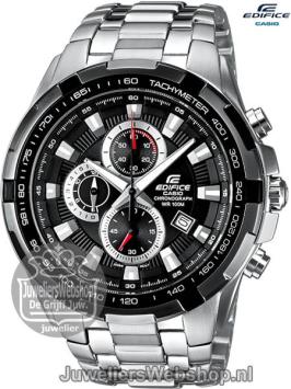 Casio EF-539D-1AVEF Edifice Chrono Staal