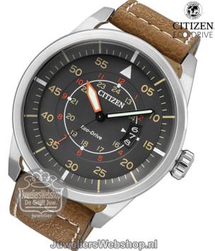 Citizen AW1360-12H horloge Eco-Drive Bruin