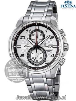 Festina F6842-2 Herenhorloge Chrono Zilver