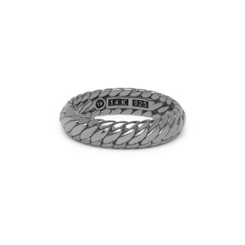 Buddha to Buddha Ben XS Black Rhodium ring 125BR-SG