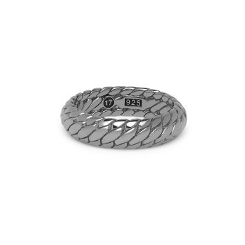 Buddha to Buddha Ben XS Black Rhodium ring 125BR-SS