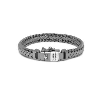 Buddha to Buddha Black Rhodium Shine Silver Ben Junior armband J070BR-SS