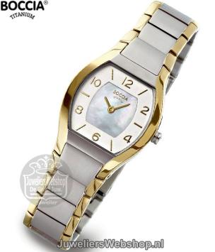 Boccia 3174-02 horloge dames titanium