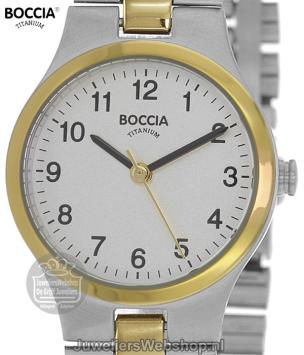 3082-05 boccia horloge dames bicolor