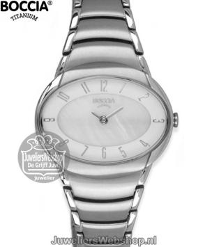 boccia 3255-03 horloge dames titanium