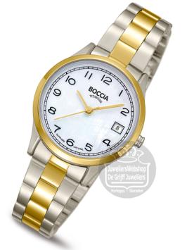 boccia 3324-02 dames horloge titanium