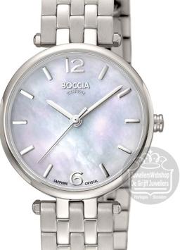 boccia 3339-01 dames horloge titanium