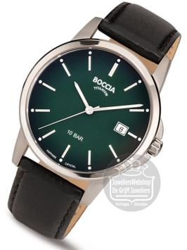 boccia heren horloge titanium 3633-02