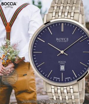 Boccia Royce Herenhorloge