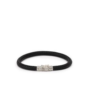 Buddha to Buddha Ellen Leather Black Armband 149BL