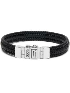 buddha to buddha armband edwin small leather black 19cm