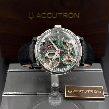 Bulova Accutron Spaceview 2ES6A001 groen