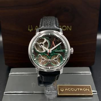 Bulova Accutron Spaceview 2ES6A001 groen