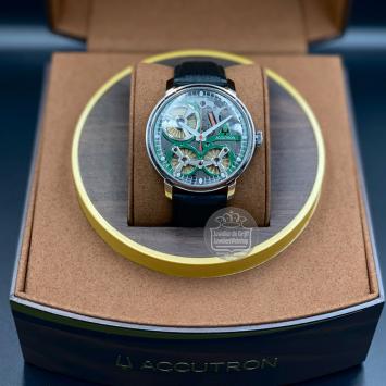 Bulova Accutron Spaceview 2ES6A001 groen