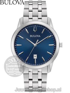 Bulova Sutton Classic 96B338 Horloge Blauw