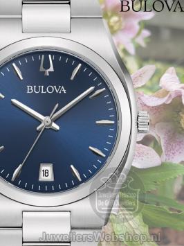 Bulova Surveyor Classic 96M157 Horloge Blauw