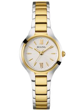 Bulova Classic 98L217 Dames Horloge Bicolor