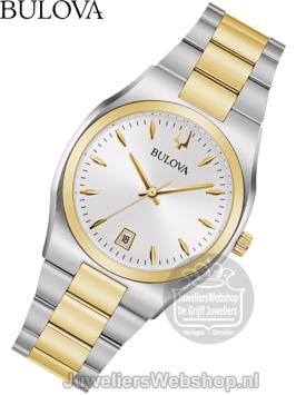 Bulova Surveyor Classic 98M132 Horloge Bicolor