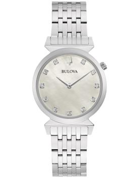 Bulova Regatta Classic 96P216 Horloge met Diamant