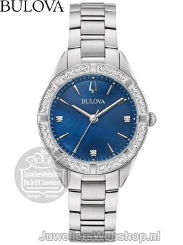 Bulova Sutton Classic 96R243 Horloge met Diamant